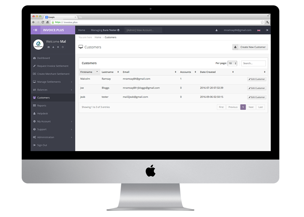 , Multicurrency Invoicing Platform
